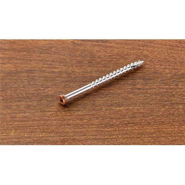 Starborn 5001476 No.8 x 2.5 in. Star Trim Head Stainless Steel Deck Screws; Pack of 350 5001476 - main
